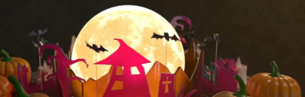 ハロウィーン ループムービー完成イメージ